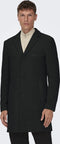 ONLY & SONS ONSJAYLON - Heren Jas - Zware wolmix stof - Maat L
