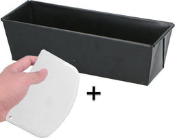 COOCK - Cakevorm - Bakblik 30 cm - Antiaanbaklaag - Incl. Deegschraper