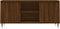 vidaXL - Tv-meubel - 104x35x50 - cm - bewerkt - hout - bruin - eikenkleur