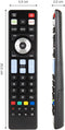 Ewent EW1576 - Afstandsbediening TV - Drukknoppen - Zwart