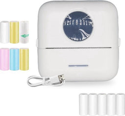 HeppieBabie Pocket Printer - Bluetooth Mini Printer - Inktloos - Incl 16 Papierrollen (16 stuks)