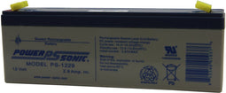 Powersonic PS-1229L - Loodzuuraccu - 12,0V 2,9Ah - 178mm x 66mm x 35mm