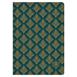 Notitieboek Neo Deco A5 48vel lijn emerald groen - 6 stuks