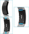 iMoshion Bandje Geschikt voor Samsung Gear Fit 2 Pro / Gear Fit 2 - iMoshion Siliconen bandje - Zwart