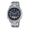 Casio LCW-M100TSE-1A2ER - Herenhorloge - Radio Controlled - 40 mm Zilverkleurig