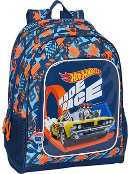 Schoolrugzak Hot Wheels Speed club Oranje (32 x 42 x 14 cm)