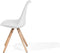 Set van 2 eetkamerstoelen DAKOTA Wit