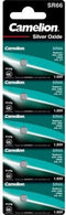 Camelion Zilveroxide knoopcelbatterijen, SR66W/SG4, 1,55 V, 5 stuks