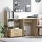 vidaXL - Ladekast - Sonoma - Eik - 55x45x33,5 - cm - Kwaliteitsmateriaal