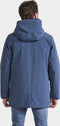 Didriksons Alvin - Heren Parka - Warm gewatteerd waterdicht - Cold sea blue