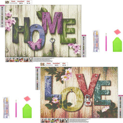 D Diamond Painting Kit - DIY, Creatief en Rustgevend - 30x40 cm Canvas