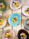 Cosy&Trendy Streetfood Festival Bord - Ovaal - 15 cm x 11.5 cm - Set-10