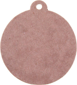 Bouhon extra sterke kartonnen figuren eco Kerstbal, diameter 70mm, pak van 4 stuks