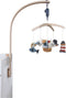 Little Dutch - Muziekmobiel - Houten met 5 speeltjes - Blauw
