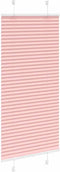 vidaXL - Plissé - rolgordijn - 60x100 - cm - stofbreedte - 59,4 - cm - polyester - roze