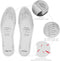 Fockety Inlegzolen - Ademend Latex - Antibacterieel - Geurabsorberend - Wit