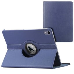 imoshion Tablet Hoes - Geschikt voor iPad Mini 6 (2021) - 360° Draaibare Bookcase - Donkerblauw