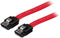Startech LSATA8 - SATA-kabel - 20 cm - Rood