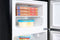 Everglades EVTD3020 - Dubbel Deurs Koelkast - 124 Liter - Zwart - E Klasse