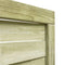 vidaXL - Poort - 100x100 - cm - groen - geïmpregneerd - grenenhout
