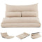 Coast Slaapbank - Inklapbaar - 42-traps verstelbare rugleuning - Beige