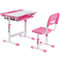 Coast Tiltable Kinderbureau - Hoogteverstelbaar - Kantelbaar tafelblad - Roze