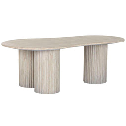 Hoofdtafel Home ESPRIT Graniet Hout MDF 130 x 70 x 45 cm