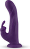 FeelzToys - Whirl-Pulse Roterende Rabbit Vibrator & Afstandsbediening Paars