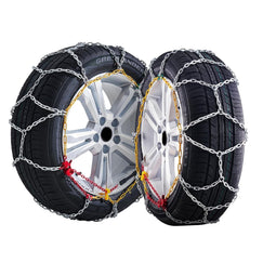 Manganese Alloy Steel Snow Chains, Non-Slip Tire Chains, Safer Driving, Emergency Accessories for Ca