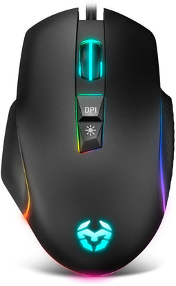 Krom Keos - Draadloze Muis - 6400dpi - 7 knoppen - Rechtshandig