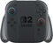 Nintendo - Switch 2 - Joy-Con Charging Grip met USB-C - Zwart