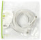 Nedis Coaxkabel - Coax Male naar Coax Female - 90 dB - 75 Ohm - Dubbel Afgeschermd - 10 m - Wit