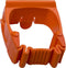 Toolflex One Bezemhouder - Ophangsysteem voor gereedschap - Aluminium rail 94 cm - 5 houders - Oranje