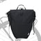 vidaXL - Fietstas - voor - Achterdrager - 25 - L - Zwart - 32,5x17x57 - cm