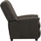 vidaXL Leunstoel stof taupe