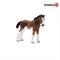 Schleich Boerderij - CLYDESDALE VEULEN - Speelfiguur