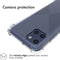 iMoshion Hoesje Geschikt voor Samsung Galaxy A03 Hoesje Siliconen - iMoshion Shockproof Case - Transparant