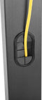 TV standaard - statief voor tv monitor - draaibaar 70 graden - hoogte verstelbaar 134 cm tot 146 cm - VESA 200x200 400x400