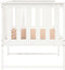 vidaXL - Slaapbank - 75x190 - cm - massief - grenenhout - wit