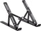 Laptop Standaard Verstelbaar Universeel Zwart - Laptop houder - Laptopsteun - Laptophouder - Ergonomisch - Aluminium - t/m 17 inch
