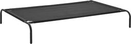 vidaXL-Hondenbed-verhoogd-XL-textileen-zwart