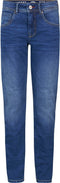 Petrol Industries - Jongens Russel Regular Tapered Fit Jeans Blackfoot - Blauw - Maat 140