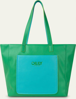 Oilily Steffi - Shopper - Dames - Ritssluiting - Groen - One size