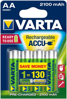 Varta 56706B - Ni-MH Batterij 2100mAh - Groen