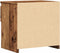 vidaXL - Nachtkastje - 40x30x39 - cm - bewerkt - hout - oud - houtkleurig