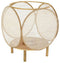 Lykta DKD Home Decor Kristal Natuurlijk Bruin Bamboe Orientaals 42 x 42 x 55 cm