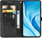 iMoshion Hoesje Geschikt voor Xiaomi Mi 11 Lite (4G) / Mi 11 Lite (5G) / 11 Lite 5G NE Hoesje Met Pasjeshouder - iMoshion Mandala Bookcase - Zwart