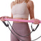 SMUG Pilates Bar met Opbergzak - Fitness Elastiek met Handvat - Home Workout - Resistance Tube voor Fitness en Yoga - Tot 9kg - Roze