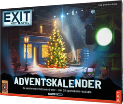 999 Games - EXIT: Adventskalender - De Verdwenen Hollywood-Ster - Escape Room Spel - 24 dagen uitdagingen