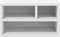 vidaXL - Printerkastje - 40x32x22,5 - cm - bewerkt - hout - wit
